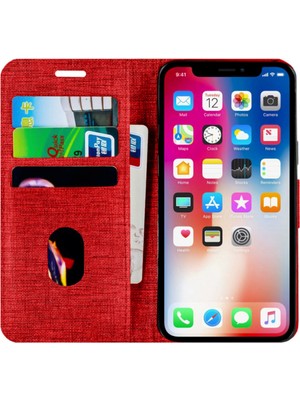 Buway Samsung Galaxy Note 4 Kartvizitli Cüzdan Kılıf