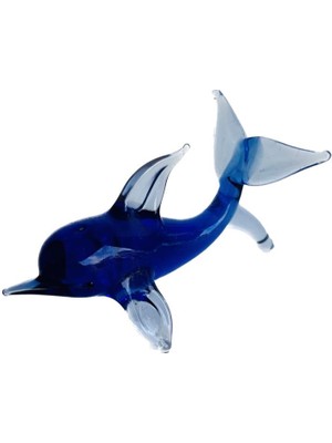 El Yapımı Murano Cam Yunus Biblo A05