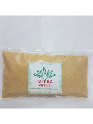 Siyez Çiftliği Yaş Köy Tarhanası Siyez-Karkılçık-Kırmızı Tam Buğday Unlu Vakumlu Poşet 310 gr