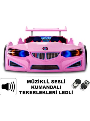 İnegöldeneve Gt1 - M7 - Bmw - Arabalı Yatak, Pembe