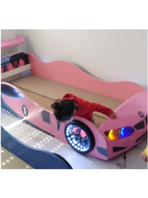 İnegöldeneve Gt1 - M7 - Bmw - Arabalı Yatak, Pembe