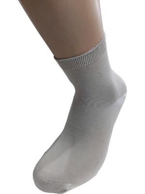 By Jawalli 4'lü Bambu Yarım Konç Erkek Dikişsiz Çorap