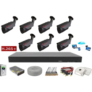 7'li 5mp Lens Ahd Full Paket Güvenlik Kamerası