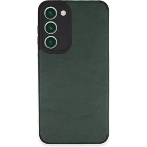 Samsung Galaxy S23 Kılıf Deri Tasarım Yeni Lüx Silikon