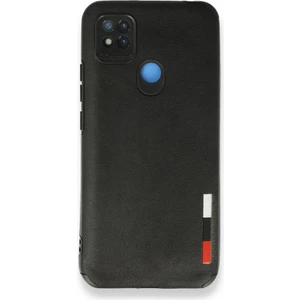 Xiaomi Redmi 9c Kılıf Deri Tasarım Yeni Lüx Silikon