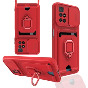 Xiaomi Redmi 10 Kılıf Kamera Korumalı  Kartvizitli Zuma Silikon