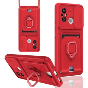Xiaomi Redmi 12C Kılıf Kamera Korumalı  Kartvizitli Zuma Silikon