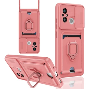 Xiaomi Redmi 12C Kılıf Kamera Korumalı  Kartvizitli Zuma Silikon