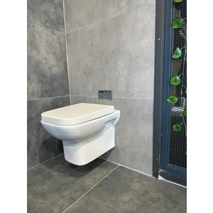 Güral Vit Mare Kanallı Asma Klozet + Soft Yavaş Kapanır Kapak