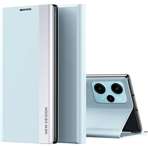 Lr Joyful Xiaomi Poco F5 5g / Redmi Not 12 Turbo Pu Deri Deri Kapak Elektrapılaşma Anti-Çizelge Anti Telefon Kılıfı Stand (Yurt Dışından)