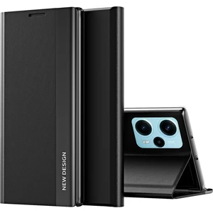 Lr Joyful Xiaomi Poco F5 5g / Redmi Not 12 Turbo Pu Deri Deri Kapak Elektrapılaşma Anti-Çizelge Anti Telefon Kılıfı Stand (Yurt Dışından)