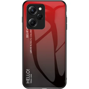 Lr Joyful Xiaomi Poco X5 Pro 5g / Redmi Note 12 Pro Speed ​​5g Telefon Kılıfı Temperli Cam Ince Kılıf (Yurt Dışından)