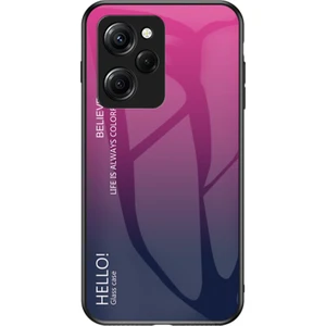 Lr Joyful Xiaomi Poco X5 Pro 5g / Redmi Note 12 Pro Speed ​​5g Telefon Kılıfı Temperli Cam Ince Kılıf (Yurt Dışından)