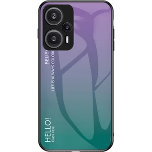 Lr Joyful Xiaomi Redmi Note 12 Turbo / Poco F5 5g Ince Telefon Kılıfı Pc + Tpu + Temperli Cam Şok Geçirmez Kapak (Yurt Dışından)
