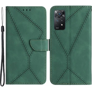 Lr Joyful Xiaomi Redmi Note 12 Pro 4g / Note 11 Pro 4g (Mediatek) / Note 11 Pro 5g (Qualcomm) Basılı Hat Telefon Kılıfı Deri Kapak Cüzdanı (Yurt Dışından)