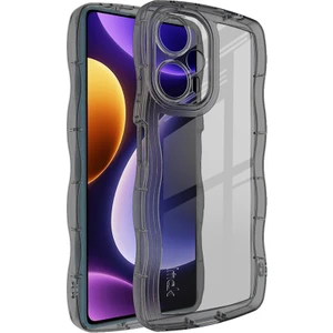 Lr Joyful Xiaomi Redmi Note 12 Turbo / Poco F5 5g Dalgalı Şekil Kenar Anti-Düşme Tpu Telefon Kılıfı (Yurt Dışından)