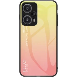 Lr Joyful Xiaomi Redmi Note 12 Turbo / Poco F5 5g Ince Telefon Kılıfı Pc + Tpu + Temperli Cam Şok Geçirmez Kapak (Yurt Dışından)