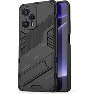 Lr Joyful Xiaomi Redmi Note 12 Turbo / Poco F5 5g Sabit Pc + Esnek Tpu Telefon Kılıfı Kickstand Shockproof Cover (Yurt Dışından)