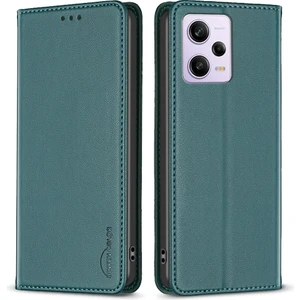 Lr Joyful Xiaomi Redmi Stand Kılıfı Note 12 Pro Speed ​​5g / Poco X5 Pro 5g Binfen Renk BF18 Deri Kart Tutucu Telefon Kapağı (Yurt Dışından)