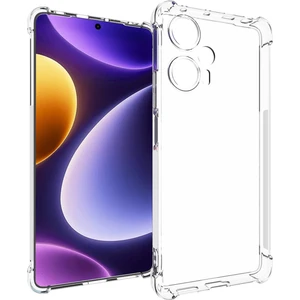 Lr Joyful Xiaomi Redmi Note 12 Turbo / Poco F5 5g Kayma Önleyici Telefon Kasası Damla Geçirmez Net Tpu Kapağı (Yurt Dışından)