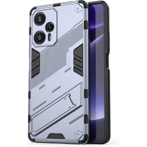 Lr Joyful Xiaomi Redmi Note 12 Turbo / Poco F5 5g Sabit Pc + Esnek Tpu Telefon Kılıfı Kickstand Shockproof Cover (Yurt Dışından)