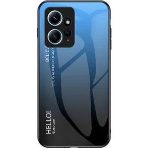 Lr Joyful Xiaomi Redmi Note 12 4g Telefon Kılıfı Temperli Cam+Pc+Tpu Gradyan Cep Telefonu Kapağı (Yurt Dışından)