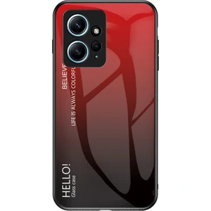 Lr Joyful Xiaomi Redmi Note 12 4g Telefon Kılıfı Temperli Cam+Pc+Tpu Gradyan Cep Telefonu Kapağı (Yurt Dışından)