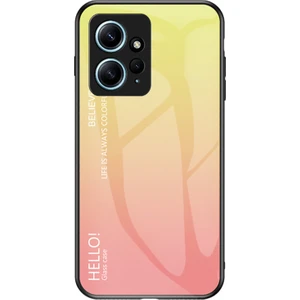 Lr Joyful Xiaomi Redmi Note 12 4g Telefon Kılıfı Temperli Cam+Pc+Tpu Gradyan Cep Telefonu Kapağı (Yurt Dışından)