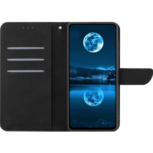 Lr Joyful Xiaomi Redmi Note 12 Pro 4g / Note 11 Pro 4g (Mediatek) / Note 11 Pro 5g (Qualcomm) Basılı Hat Telefon Kılıfı Deri Kapak Cüzdanı (Yurt Dışından)