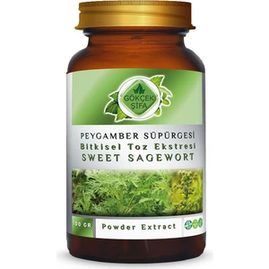 Gökçek Şifa Peygamber Süpürgesi Toz Ekstresi (Artemisia Annua)100 gr Cam Kavanoz