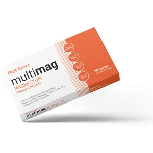 Multimag Güçlendirilmiş Magnezyum Takviyesi - 30 Tablet