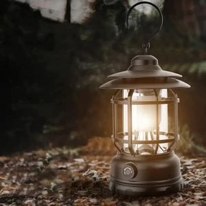 Hunter Nature Outdoor Su Geçirmez Taşınabilir Kamp,Gece ve Acil Durum Lambası
