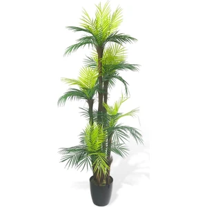 Yapay Ağaç Palmiye 45YAPRAK 5katlı 180CM Salon Çiçeği Yapay Çiçek