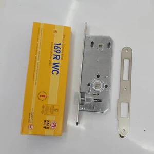 Huzuroğlu Yapı Market 169 R Wc Iç Kapı Gömme Kilidi Nikel 40 mm