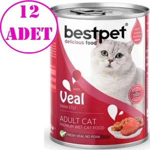 Dana Etli Yetişkin Kedi Konservesi 400 gr 12 Ad