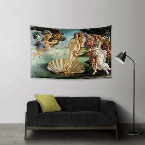 Botticelli Venüs'ün Doğuşu Duvar Örtüsü Halısı