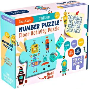 Doerkids Sayılar Jumbo Yer Puzzle