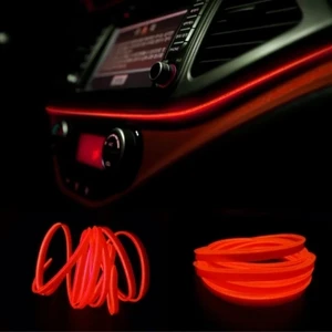 Araç Içi 5 Metre Kırmızı Neon Ledi Ip LED Kırmızı