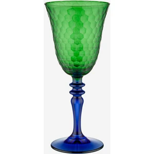 Chiara Alessi Venezia Yeşil Mavi Cam Kadeh 270 Ml