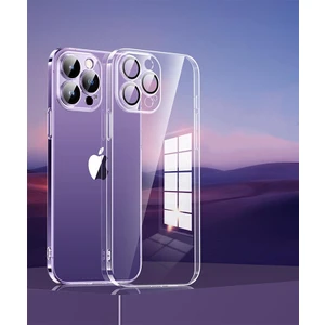iPhone 14 Pro Max Kılıf Sararmaz Sert Şeffaf Kemara Lens ve Toz Korumalı Ultra Ince Fit Kalıp