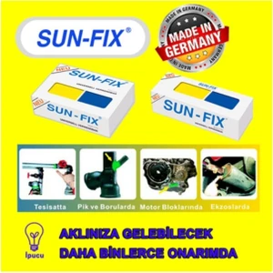 Sunfıx Macun Kaynak, Unıversal Verwendbar, 100GR