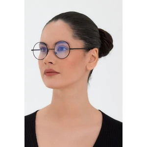 Unisex Mavi Işık Korumalı Bilgisayar Gözlüğü Harry Siyah