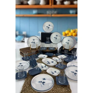Blue Magic Stackable 47 Parça 12 Kişilik Kahvaltı