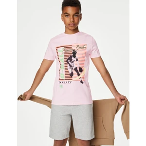 Marks & Spencer Saf Pamuklu Kısa Kollu T-Shirt