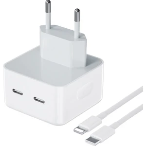 Dvıp N45 35W Yeni Nesil Apple Uyumlu Çift Type-C Port Compact Çıkışlı Ev Tipi Şarj Aleti Kablolu