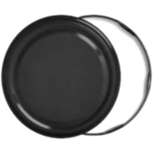 Siyah Cam Kavanoz Kapağı 63 Mm 20 Adet