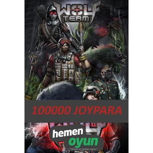 Joygame 100000 Joypara Jp - 45000 Wolfteam Nakit Wolf Team
