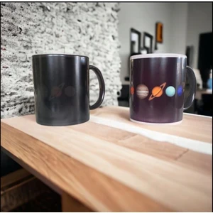 Astrolozi Shop Renk Değiştiren Sihirli Astroloji Tema Baskılı Kupa