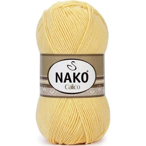Calico 4492 Saman Sarı El Örgü Ipi