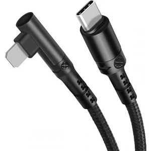 Super Şarj Örgü Tasarım L Tip Type-C To Iphone Şarj Kablosu Iphone 11 12 13 14 Pro Max Şarj